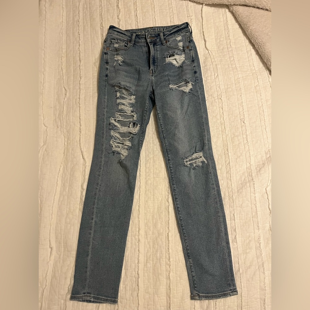 American Eagle size 00 mom jean